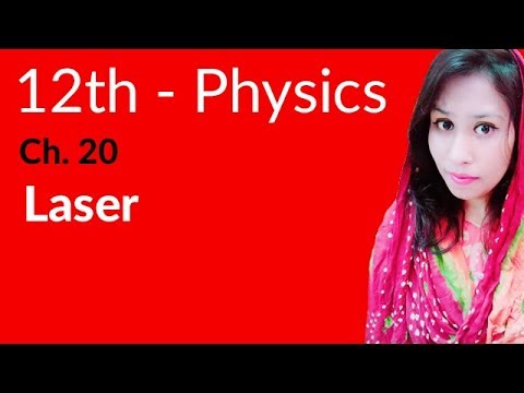 FSc Physics Book 2, Ch 20 - Explain Laser - 12th Class Physics