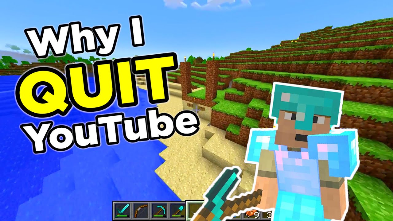 Why I Quit YouTube (temporarily!) - A Minecraft Tutorial World Tour and ...