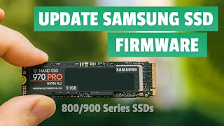 How to update Samsung SSD firmware with Samsung Magician (860/970/980  Series) - YouTube