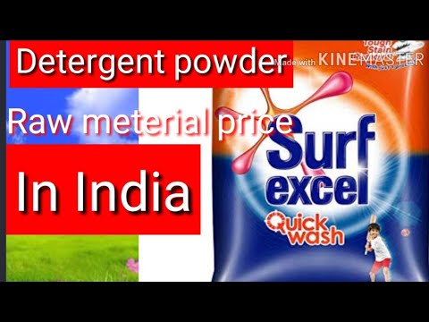 Detergent powder raw metariyal