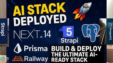 Deploy an AI-Ready Stack: Next.js 14 + Strapi 5 + Prisma + PostgreSQL on Railway