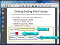 PDF Form Field Scripting Basics