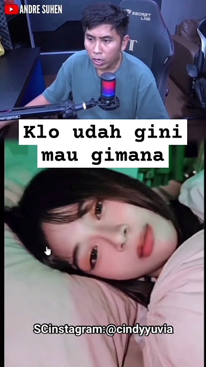 Ketika Bangunin Sahur Si Cantik #andresuhen #reaction #reactionvideolucu