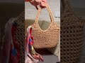 Шоппер вязанный в стиле Прада