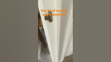 Day 1 of making ugly transitions