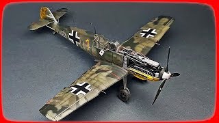 FULL VIDEO BUILD Messerschmitt Bf 109E-3 EDUARD