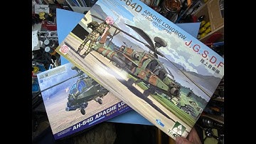 Sprue Comparison video Meng 1/35 AH-64D and Takom 1/35 AH-64D