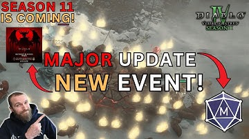 New EVENT and MAJOR Mobaltics Updates Coming With Diablo 4 Season 11!
