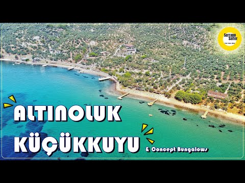 Çanakkale Ayvacık Camping | Concept Bungalow Glamping Drone ile keyifli seyirler