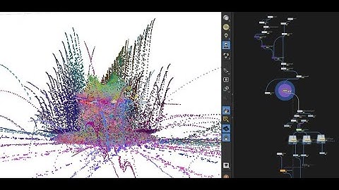 Vellum Grain Abstract Simulation with VEX