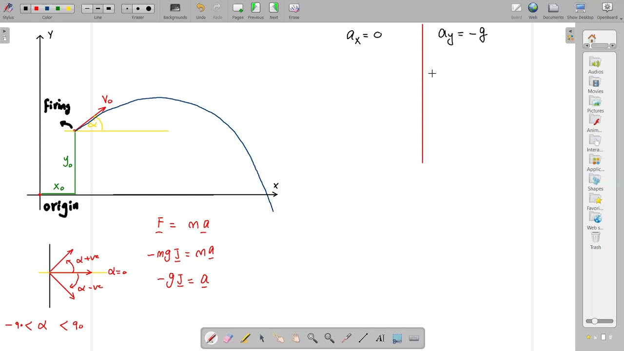 Lec3 - Projectiles (CU) المقذوفات