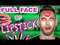 Full Face Of LIPSTICK! | Not Cute!