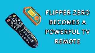 Flipper Zero Becomes a Powerful TV Remote by DeviantOllam 15,968 views 4 months ago 3 minutes, 33 seconds