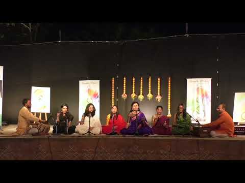 Shudh Kalyan sargam geet and madhya laya | Harini Rao & students