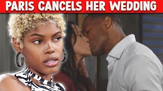 Paris Cancels Her Wedding After Catching Carter &amp; Quinn In Bed | Bold And The Beautiful Spoilers