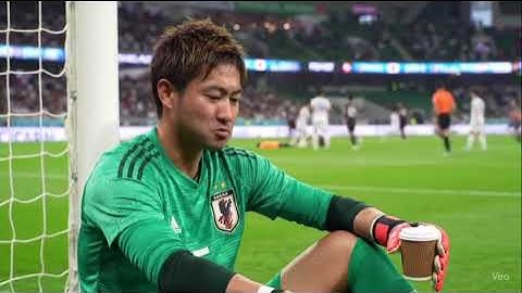 Kiper timnas jepang ngopi santai di gawang #worldcup #timnasindonesia