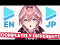 "HoloEN and HoloJP are completely different!" (Takane Lui / Hololive) [Eng Subs]