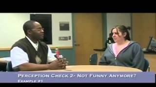 Perception Checking