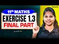 11th Maths | Exercise 1.3 Final Part | TN State Board | Janasruthi Ma'am