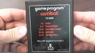 COMBAT (text label) - Atari 2600 CGR Collection #10