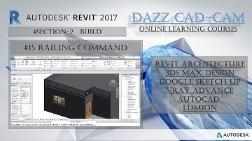 #15. HOW TO USE RAILING COMMAND IN REVIT? || REVIT ARCHITECTURE TUTORIAL IN HINDI ||