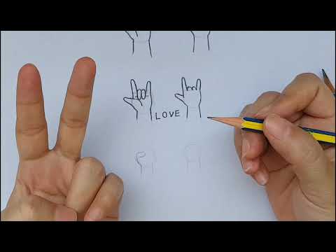 สอนวาดมือการ์ตูน (2020) เข้าใจง่าย มีโดเรม่อนคอยช่วย How to Draw Hands