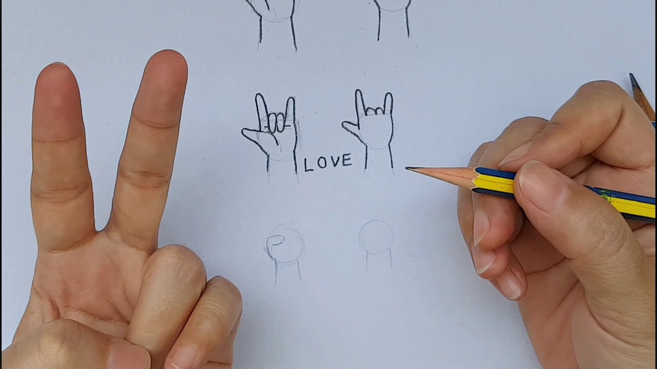สอนวาดมือการ์ตูน มีโดเรม่อนคอยช่วย เข้าใจง่ายมาก: How To Draw Hands -  Youtube