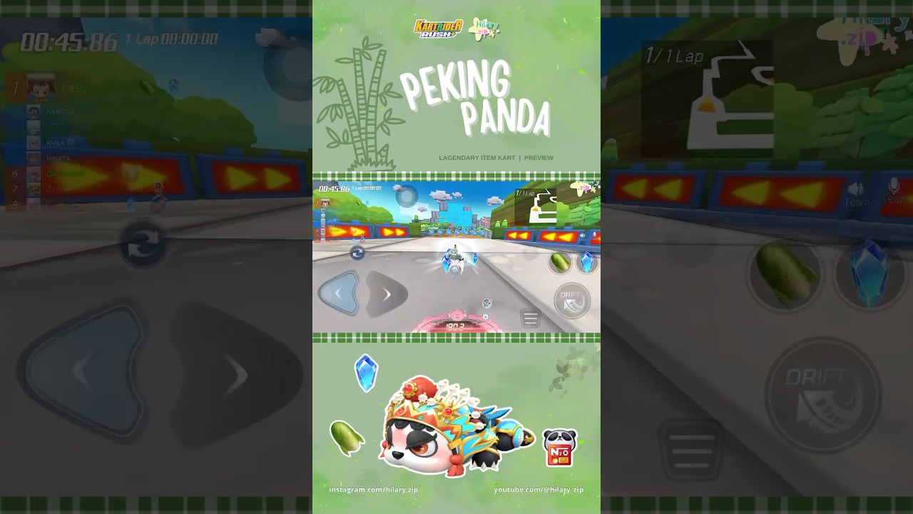 Peking Panda | KartRider Rush+  