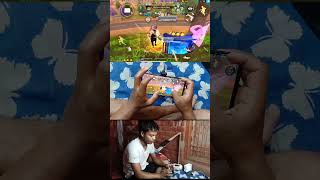 Jab tu Apne Squad ka last Bacha hai to ? #dehatigamer333 #handcam #freefire #shorts