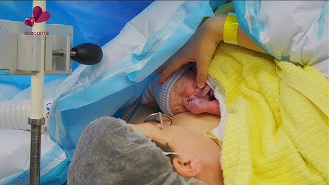 Vriendelijke keizersnede in het Geboortecentrum, VieCuri Medisch Centrum