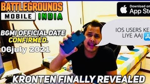 BGMI IOS LAUNCH AND NEW DATA TRANSFER NOTICE ( BATTLEGROUNDS MOBILE INDIA ) Big new by kronten
