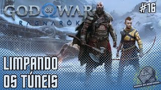 God of War Ragnarök 16 | Limpando os tuneis de Svartalfheim