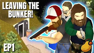 Leaving The BUNKER! | Project Zomboid Multiplayer (Modded) | Ep1