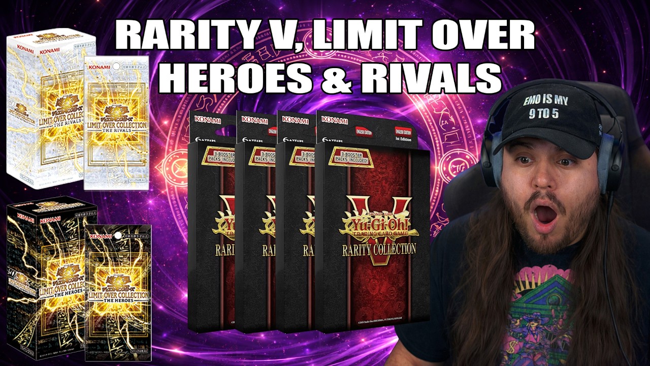 Yu-Gi-Oh Rarity Collection V + Heroes & Rivals Opening