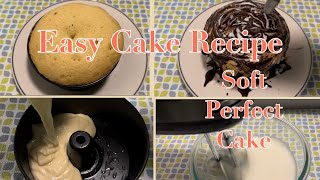 Cake Recipe |simple cake  recipe |sponge cake |chocolate cake  cakespongecake safoods