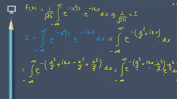 FOURIER TRANSFORM OF GAUSSIAN FUNCTION ||#fouriertransformofgaussianfunction