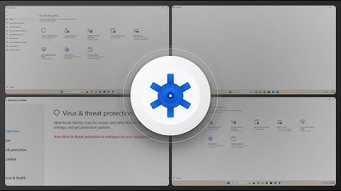 Restoring Windows Defender to Its Default State | Security at a glance problem