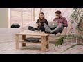 Coffee table VIENNA 90. Sonoma Oak. Make it simple.