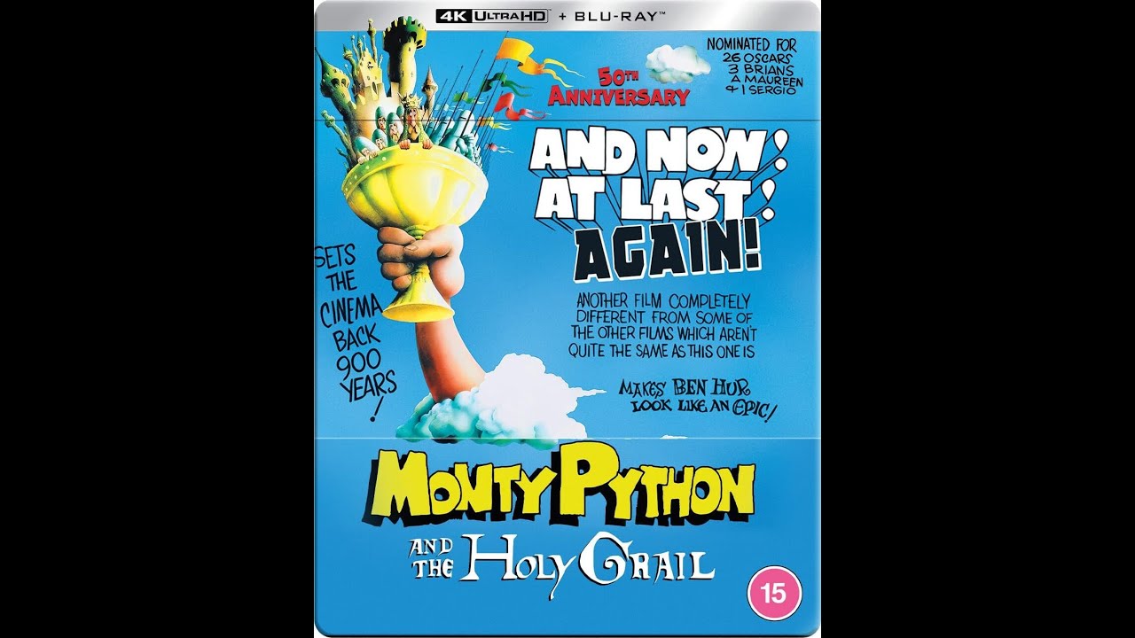 Opening to Monty Python and the Holy Grail UK 4K UHD Blu-ray (2025 ...