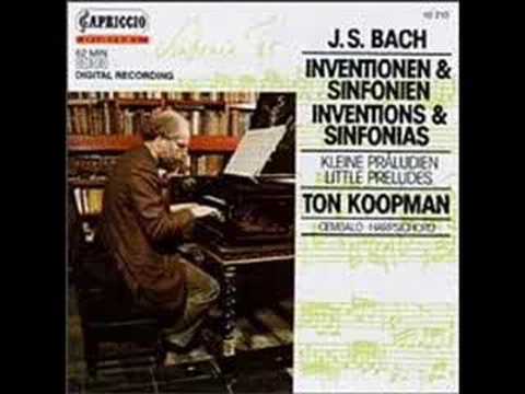 JS Bach - Inventio VI - Ton Koopman