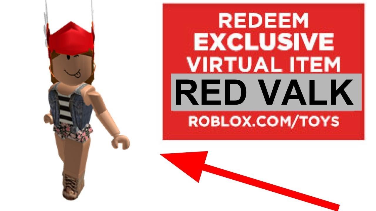 How To Get The Roblox Red Valk - 