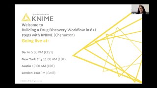 Building a Drug Discovery Workflow in 8+1 steps with KNIME