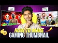 How To Make Gaming Thumbnail In Mobile | Gaming Thumbnail Kaise Banaye (Pixellab)