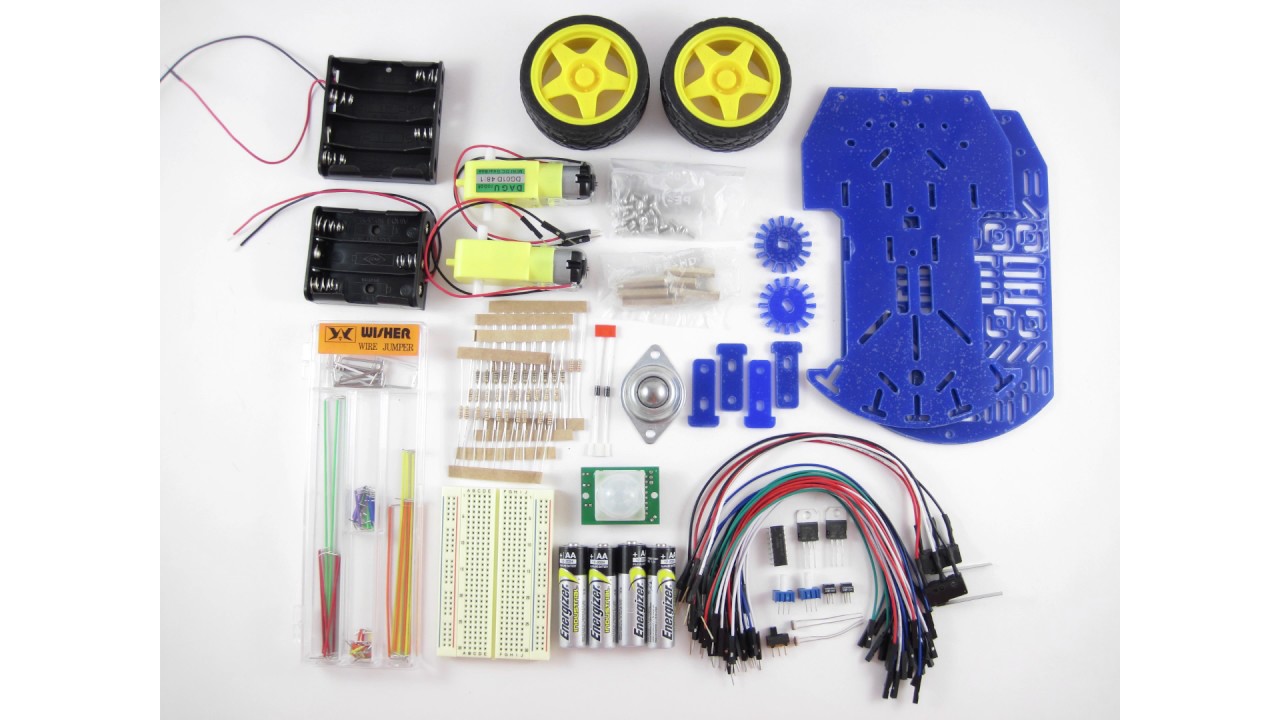 BlueBot 4-in-1 Robotics Kit for Kids - Science Buddies