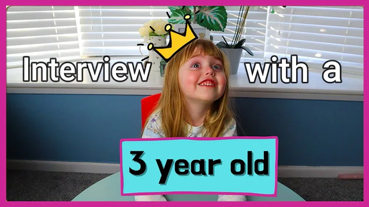 Interviewing a funny 3 year old toddler 👧🏻