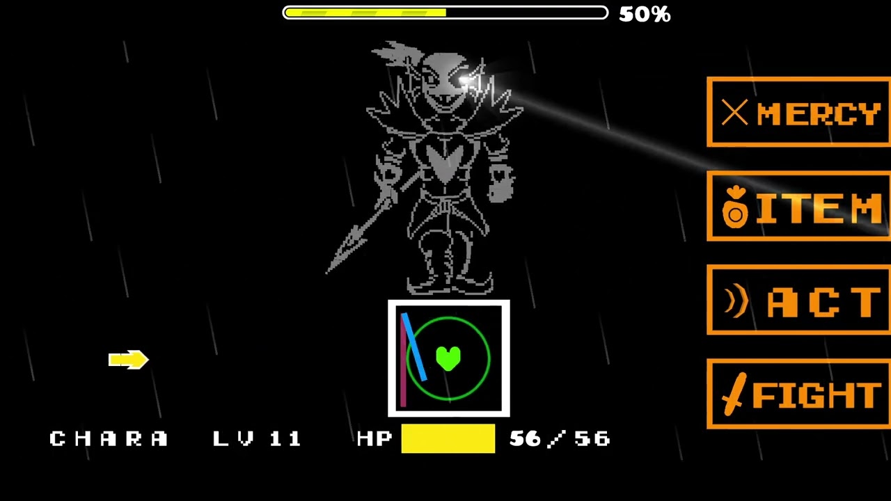 Undertale Undyne the Undying Fight in GD