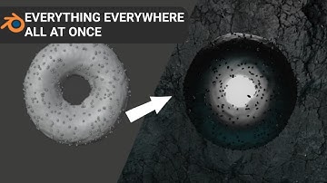 Bagel in 3D - Blender Modeling Timelapse (Everything, Everywhere, All at once)