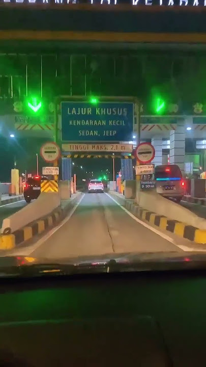 Monggo Mentahan Tol Kejapanan Malam Hari ,Video Mentahan Buat Prank Temen atau Bahan Edit Storymu ||