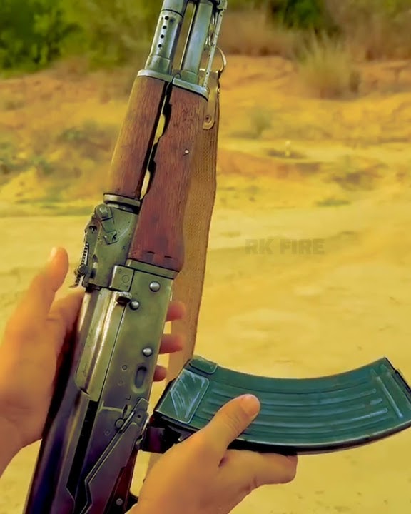 AK-47 Rifle Fire Test 💥🔥 Legendary Power!#shorts #ytshorts