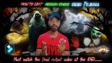 Filmora 14 Halloween effect pack | filmora 14 tutorial | horror video editing